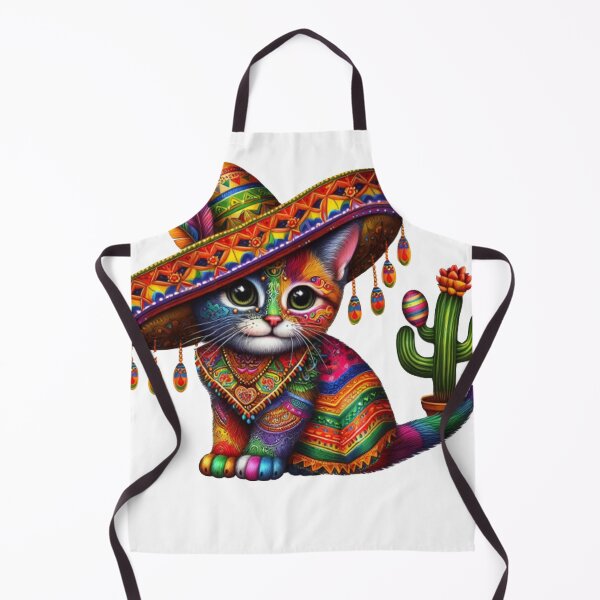 Item preview, Mexican Artisanal Kitten: A Touch of Realism and Tradition "2" designed and sold by PatyCreations.