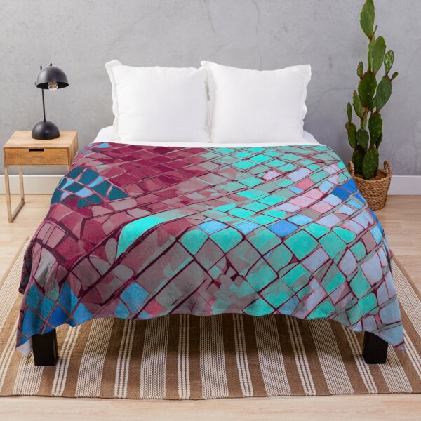 Item preview, Abstract Repeating Purple And Blue Pattern designed and sold by Rell1970.