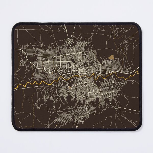 Item preview, Hargeisa City Map of Somalia - Pastel designed and sold by deMAP.