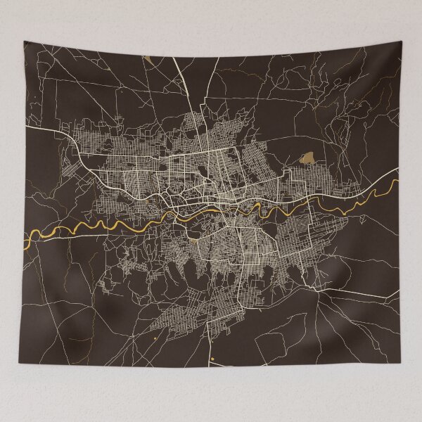 Item preview, Hargeisa City Map of Somalia - Pastel designed and sold by deMAP.