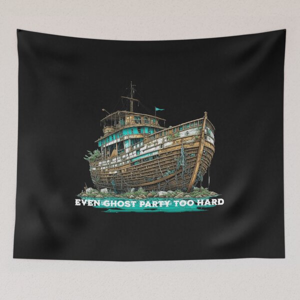 Item preview, Ghostly Boat Party designed and sold by Shipwrecked2020.