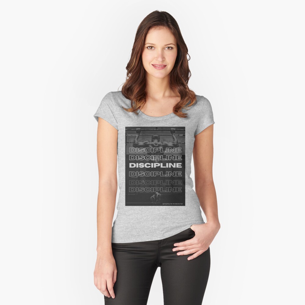Item preview, Fitted Scoop T-Shirt designed and sold by SomefunEnt.