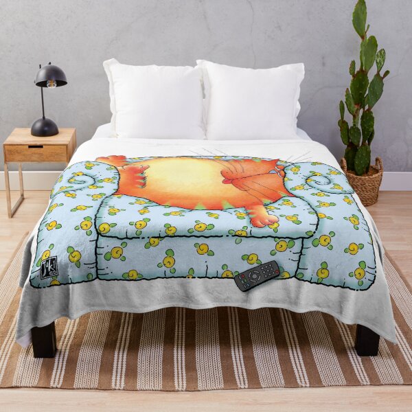 Item preview, lazy cat on the sofa designed and sold by jukico.
