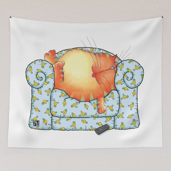Item preview,  lazy cat on the sofa designed and sold by jukico.