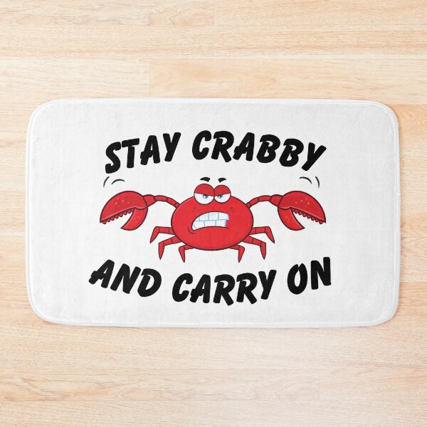 Item preview, Stay Crabby and Carry On designed and sold by SarcastiCrafts.