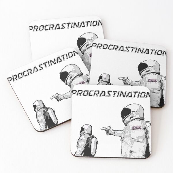 Item preview, Procrastination - Meme  designed and sold by Stoic-Customs.