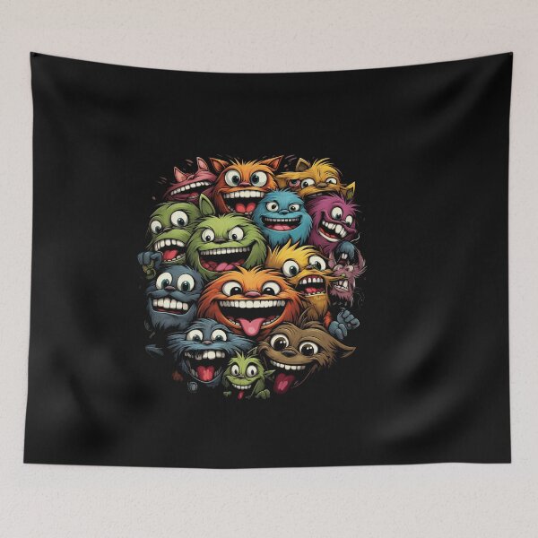 Item preview, Monsters designed and sold by Skolyak.