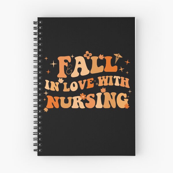 Item preview, Fall In Love With Nursing Retro Fall Season Nursing Student  designed and sold by wtfbba.
