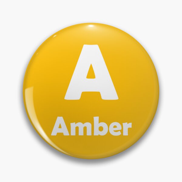 Item preview, Amber Color With Text  designed and sold by JOHNACCO.