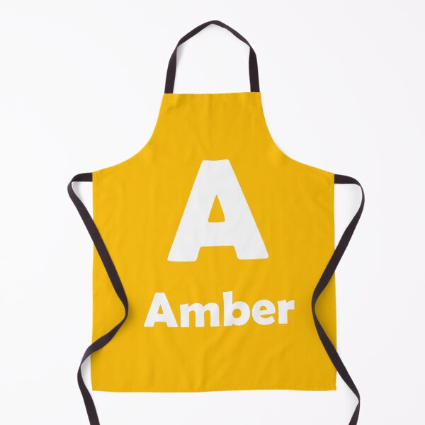 Item preview, Amber Color With Text designed and sold by JOHNACCO.