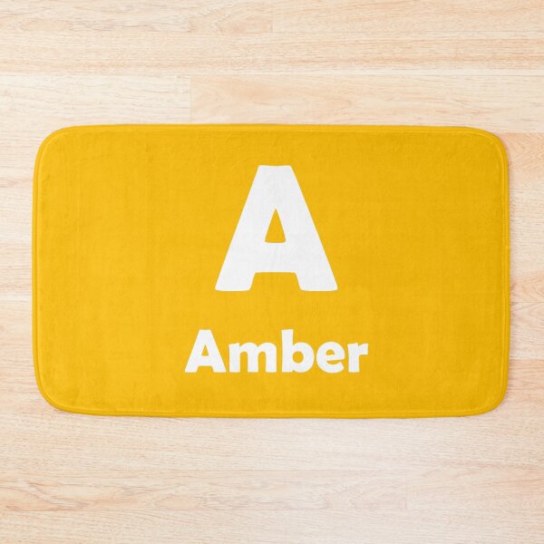Item preview, Amber Color With Text  designed and sold by JOHNACCO.