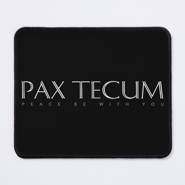 Item preview, Latin Inspirational Quote: Pax Tecum (Peace be with you) designed and sold by Elvin Dantes.