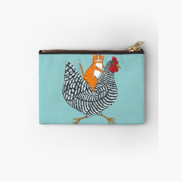 Item preview, Ginger Cat Chicken Ride designed and sold by KilkennyCat Art.