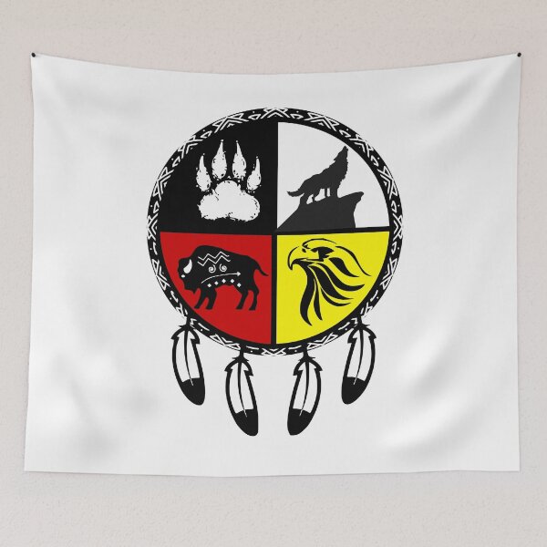 Item preview, Native American-medicine wheel designed and sold by nativeStor.