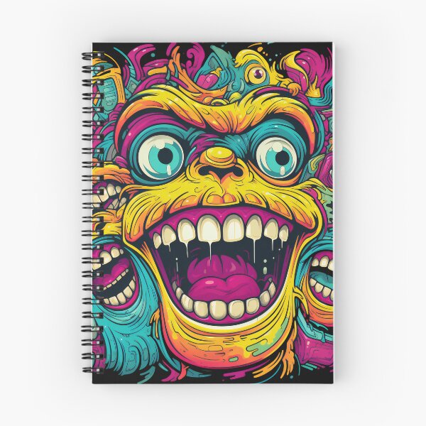Item preview, Psychedelic Monster Face designed and sold by Skolyak.