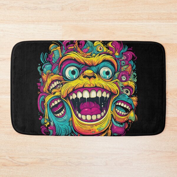 Item preview, Psychedelic Monster Face designed and sold by Skolyak.
