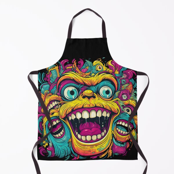 Item preview, Psychedelic Monster Face designed and sold by Skolyak.