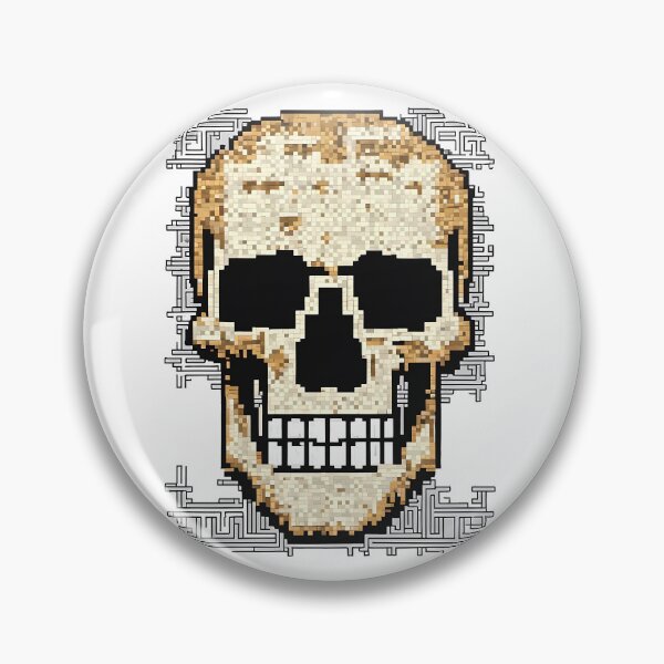 Item preview, Pixel Skull designed and sold by halasaar01.
