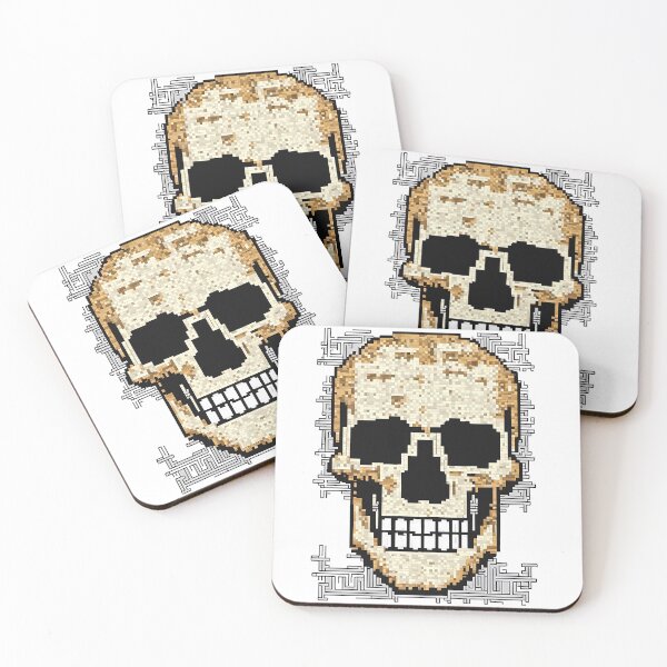 Item preview, Pixel Skull designed and sold by halasaar01.