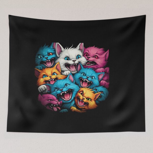 Item preview, Monster Cats designed and sold by Skolyak.
