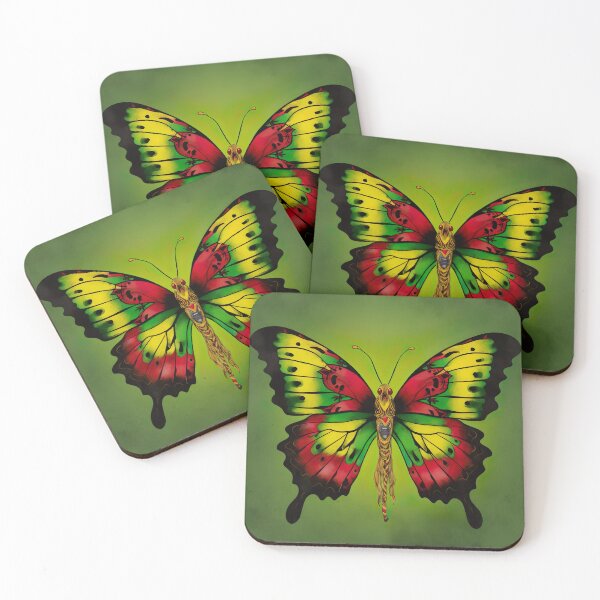 Artikelvorschau, Rasta-Schmetterling entworfen und verkauft von tjgabby.