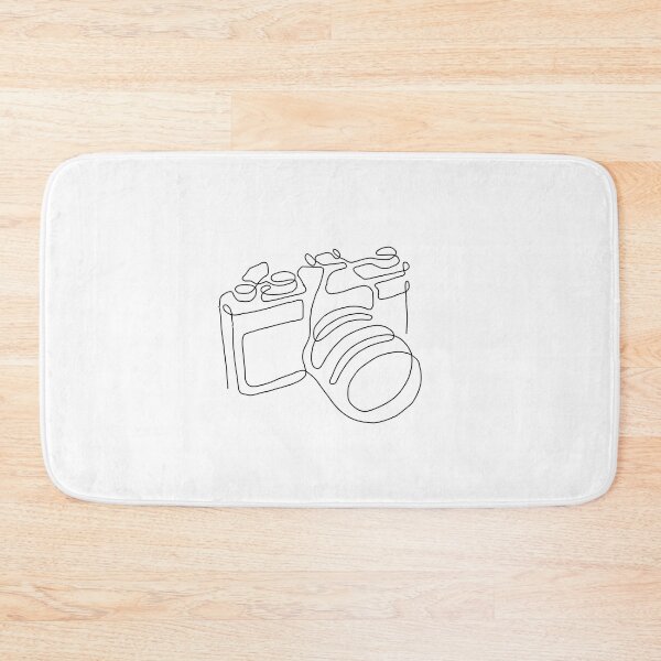 Item preview, Line art of camera photography  designed and sold by adesignworld.