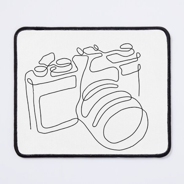 Item preview, Line art of camera photography  designed and sold by adesignworld.