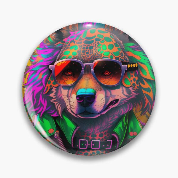 Item preview, wall stream wolf designed and sold by TokenizeWorld.