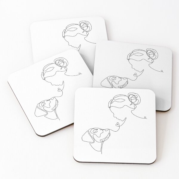 Item preview, Woman and dog love  designed and sold by adesignworld.