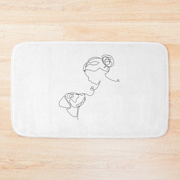 Item preview, Woman and dog love  designed and sold by adesignworld.