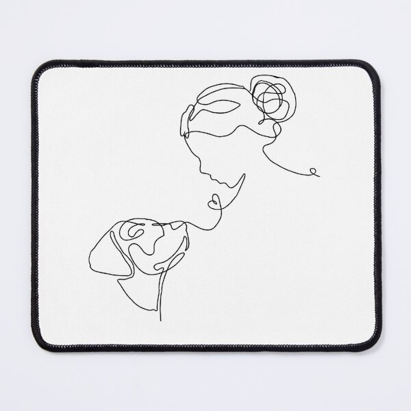 Item preview, Woman and dog love  designed and sold by adesignworld.