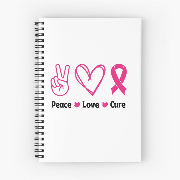 Item preview, Peace Love Cure Breast Cancer Awareness designed and sold by x4e-designs.