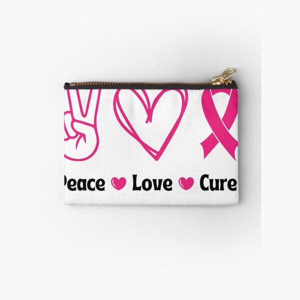 Item preview, Peace Love Cure Breast Cancer Awareness designed and sold by x4e-designs.