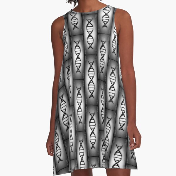 The Magical DNA Helix Emanation A-Line Dress