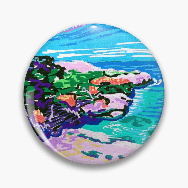 Item preview, China Cove Beach designed and sold by Key and Sea Creative.