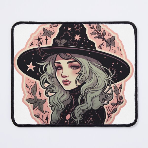 Item preview, Cute Witch Floral designed and sold by Genoslugcs.