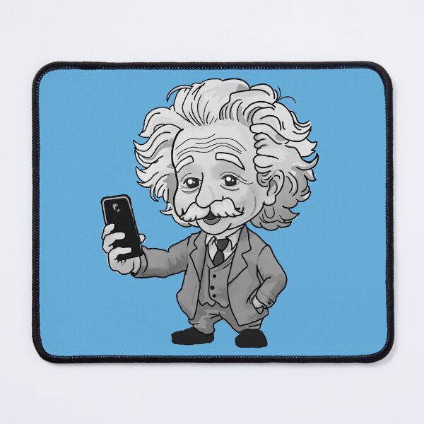 Artikelvorschau, Noir Schwarz und Weiß Albert Einstein Chibi Art entworfen und verkauft von TurtleShellShop.
