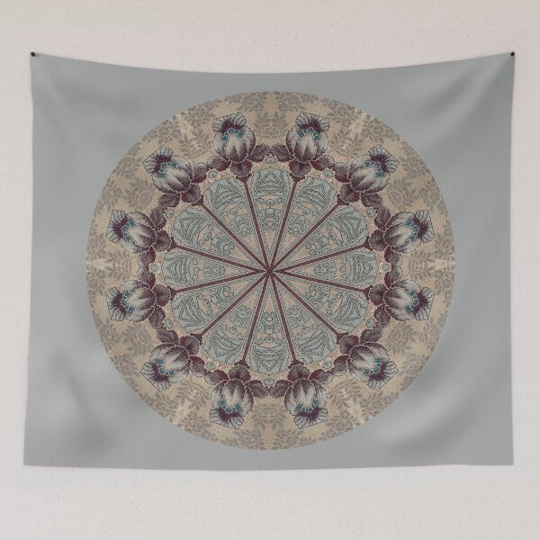 Item preview, Vintage Wallpaper Mandala #5 designed and sold by ArtisticUplift.