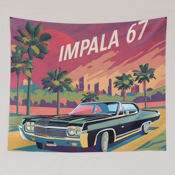 Item preview, Impala 67 With Sunset designed and sold by culturageekstor.