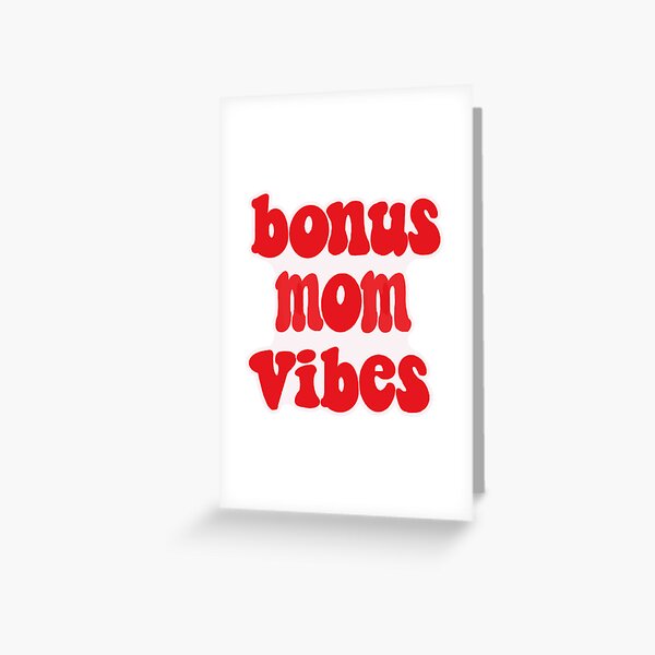 SOUSYOKYO Bonus Mom Christmas Card Gifts, Step Mom Gift Ideas, Thank You  Wallet Card for Stepmom from Daughter, I Love My Bonus Mother Wedding Day