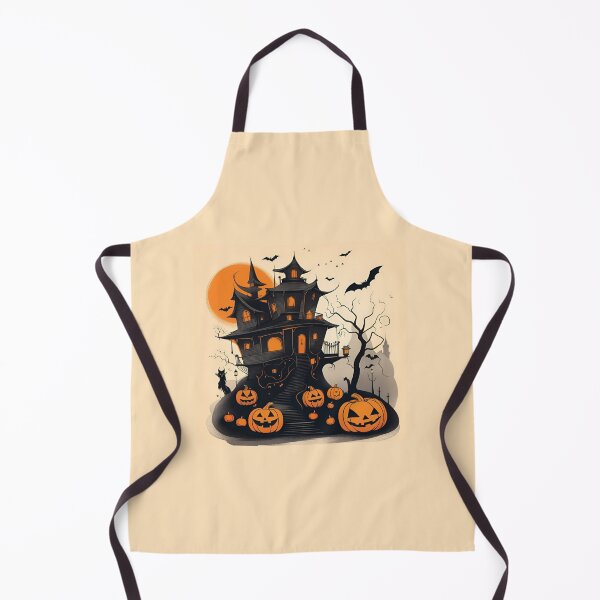 Item preview, house halloween designed and sold by TheDragonsOfMe.