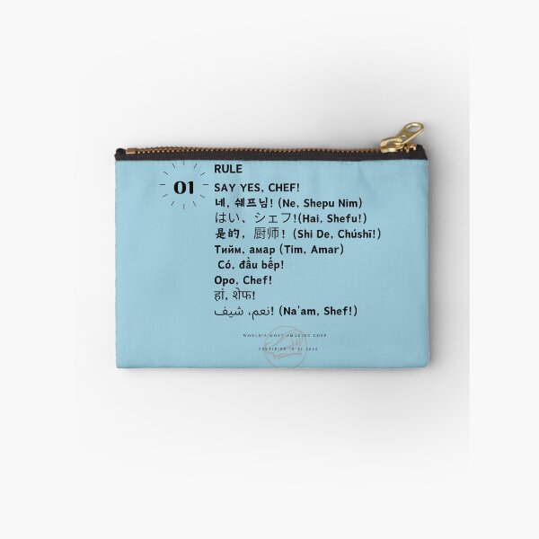 Item preview, *Chef's Signature Approval* designed and sold by WORLDBSTSOULART.