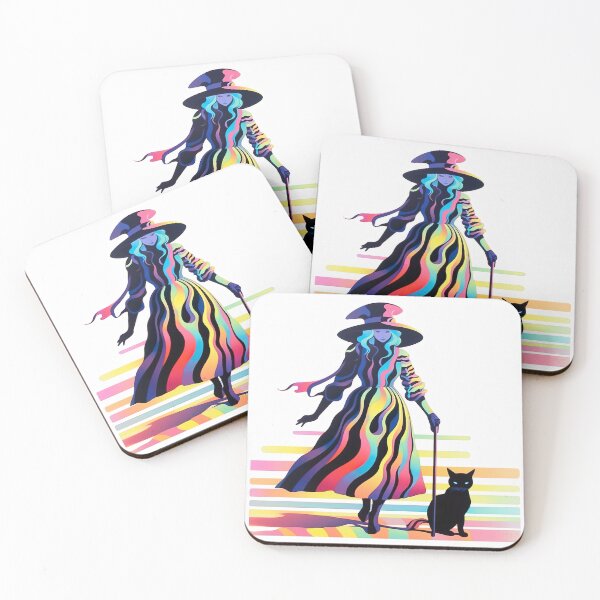 Item preview, Colorful Witch and Familiar designed and sold by tjgabby.