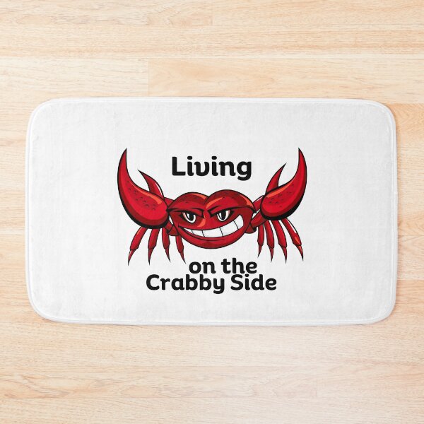 Item preview, Living on the Crabby Side designed and sold by SarcastiCrafts.