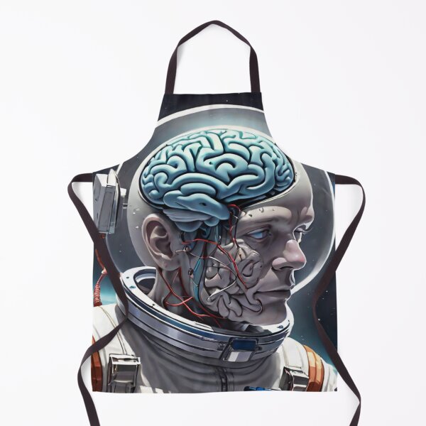 Item preview, Cyborg Brain In Space designed and sold by KoliBabb.
