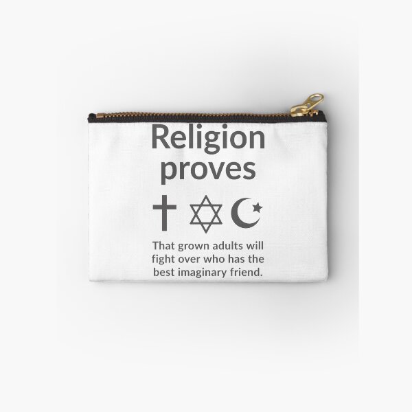 Item preview, religion proves adults will fight over who has the best imaginary friend designed and sold by Rachel the Artist .