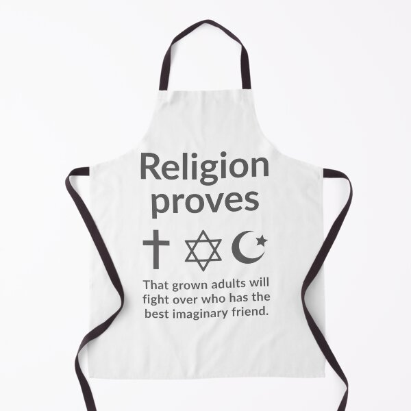 Item preview, religion proves adults will fight over who has the best imaginary friend designed and sold by Rachel the Artist .