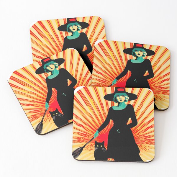 Item preview, Retro Sunrays Witch designed and sold by tjgabby.