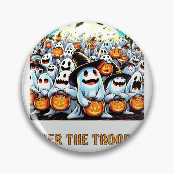 Item preview, Ghost Army Trick-Or-Treating On Halloween Night designed and sold by Paracosm1234.