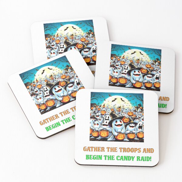 Item preview, Ghost Army Trick-Or-Treating On Halloween Night designed and sold by Paracosm1234.